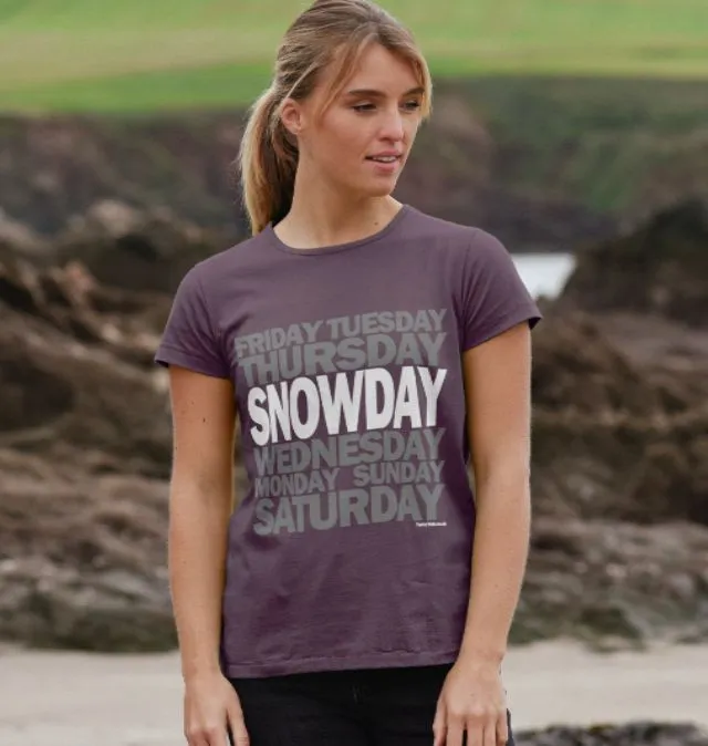 Women's Snowday Organic Tee