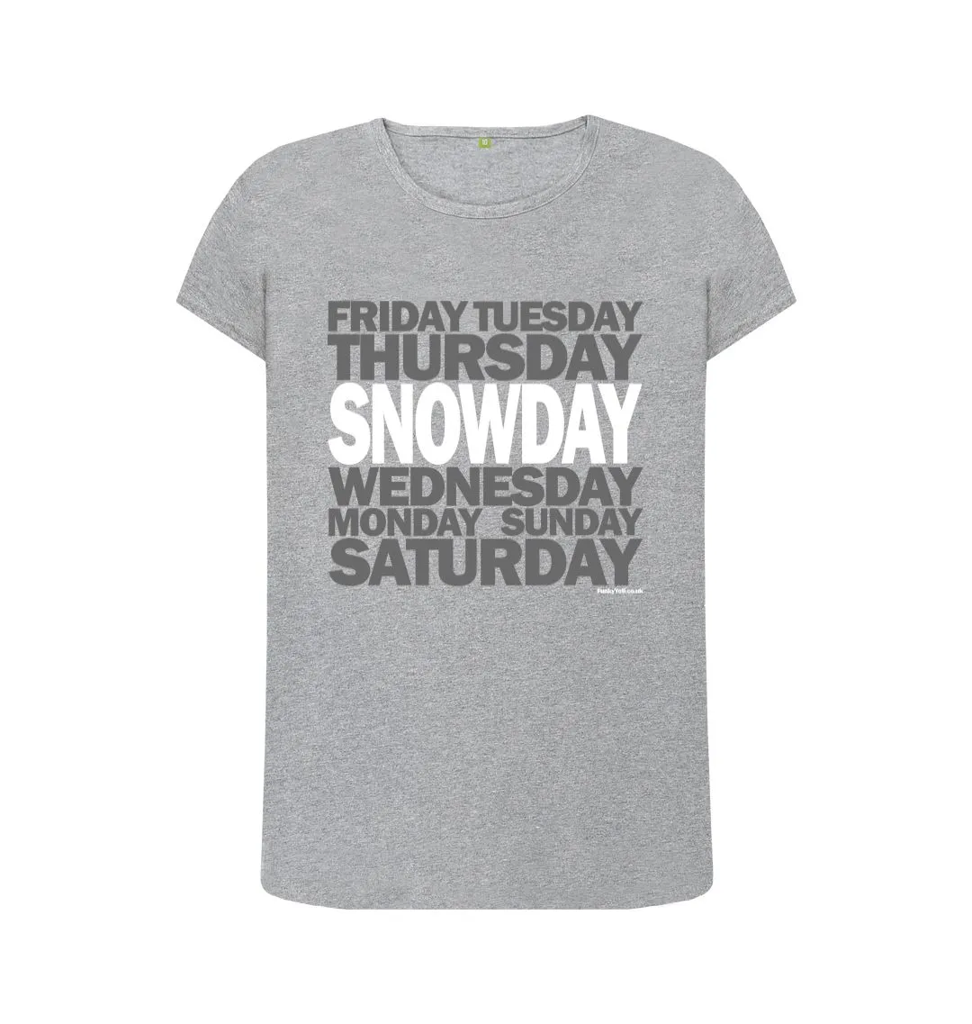 Women's Snowday Organic Tee