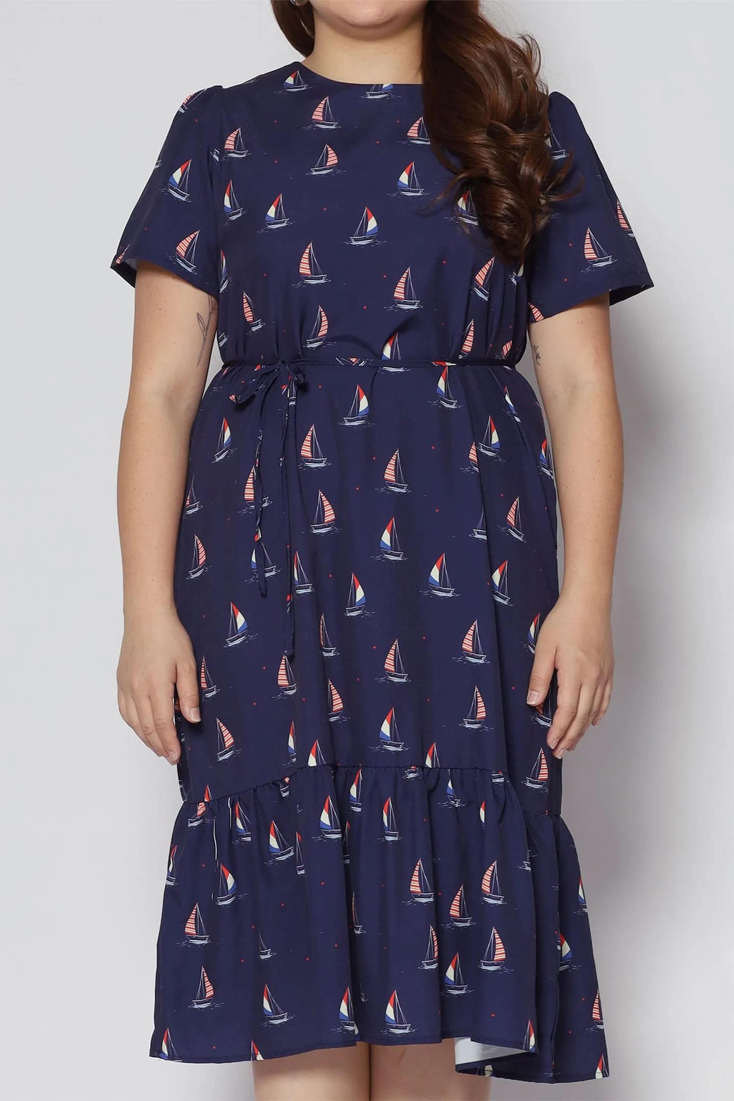 Xing Dress in Sailboat